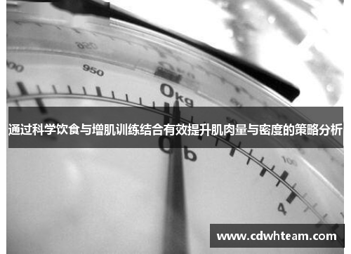 通过科学饮食与增肌训练结合有效提升肌肉量与密度的策略分析